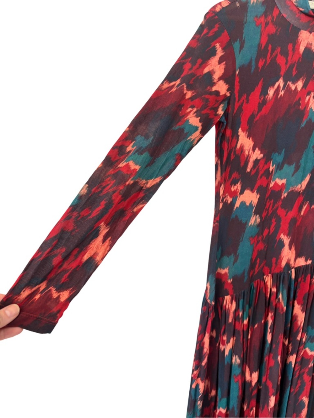 Ulla Johnson Fernanda Ametrine Maxi Dress in Orange Size L - Picture 11 of 15
